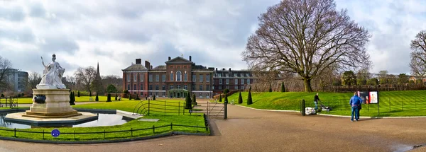 Vista Panorámica Del Palacio Kensington Londres Febrero 2017 Lorndra Reino —  Fotos de Stock