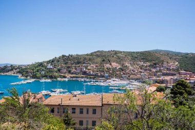 Porto Santo Stefano 'nun Arjantario Dağı, Tuscany - İtalya