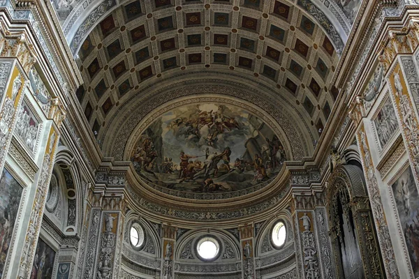 Apse Church Andra Apostle Located Mantua May 2015 Mantova Lombardy — Stock Fotó