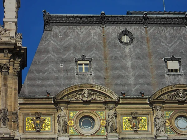 View Old Building Paris France — Stock Photo, Image