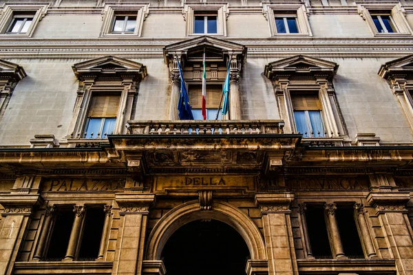 Вид Палац Яченца Емілія Романья Італія — стокове фото
