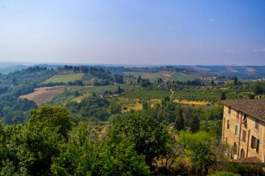 San Gimignano - Toskana, İtalya
