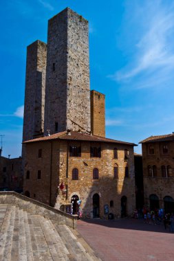 San Gimignano - Toskana, İtalya