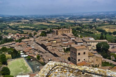 San Gimignano - Toskana, İtalya