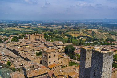 San Gimignano - Toskana, İtalya