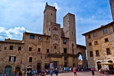 San Gimignano - Toskana, İtalya