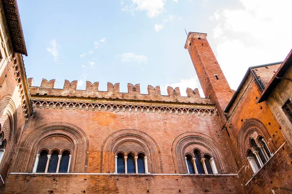 Interior Del Edificio Gótico Piacenza Septiembre 2017 Piacenza Emilia Romagna —  Fotos de Stock