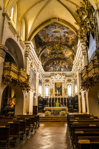 Interno Della Chiesa Sant Antonino Piacenza Settembre 2017 Piacenza Emilia — Foto Stock