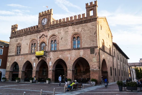 Vista Ayuntamiento Fidenza Septiembre Fidenza Parma Italia — Foto de Stock