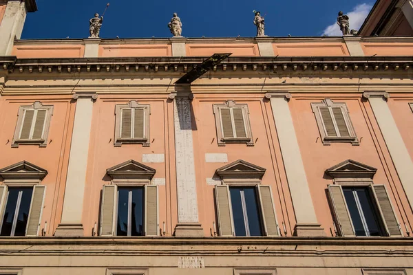 Detalhes Relógio Sol Palácio Governador Piacenza Setembro 2017 Piacenza Emília — Fotografia de Stock