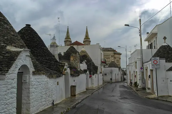 Vista Sobre Trullo Alberobello Puglia Italia —  Fotos de Stock