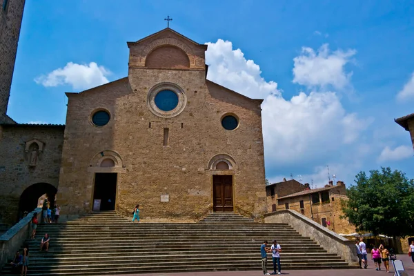 San Gimignano Toskana Talya — Stok fotoğraf