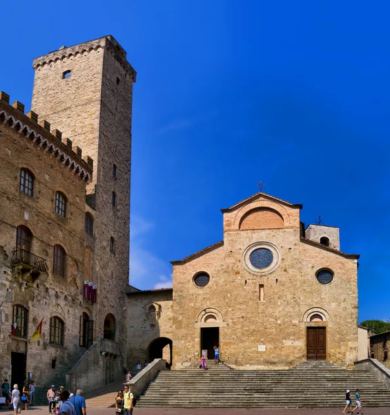 Vista San Gimignano Toscana Italia —  Fotos de Stock