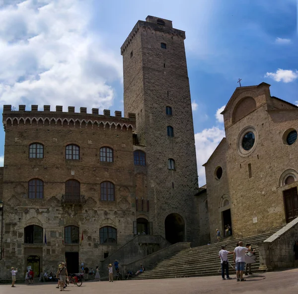 Pohled Piazza Del Duomo Padově Července 2019 Padova Benátsko Itálie — Stock fotografie