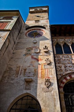 Serravalle Loggia. 23 Nisan 2017 Vittorio Veneto, Treviso - İtalya