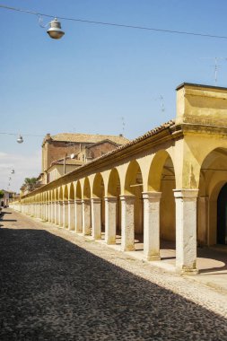 Loggiato dei Cappuccini, Comacchio, Emilia Romagna - İtalya