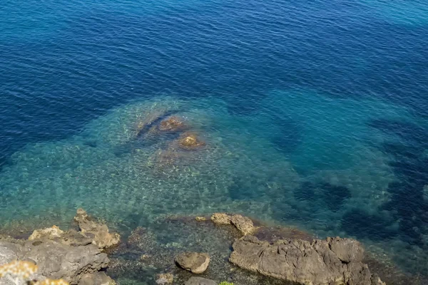 Uitzicht Het Strand Van Talamone Toscane Italië — Stockfoto