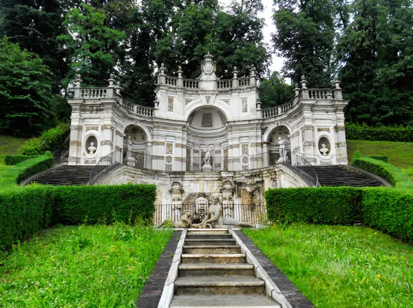 Jardín Del Palacio Real Venaria Turín Junio 2011 Torino Piamonte — Foto de Stock