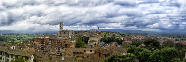 Panorama Från Perugia Maj 2016 Perugia Umbrien Italien — Stockfoto