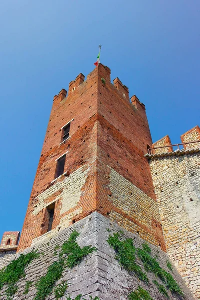 Замок Скалигеро Соаве Верона Италия — стоковое фото