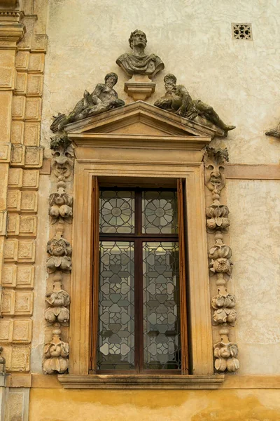 Details Window Mansion Villa Contarini Piazzola Sul Brenta November 2016 — Stock Photo, Image