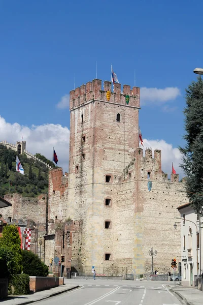 Château Marostica Septembre 2014 Vicence Italie — Photo