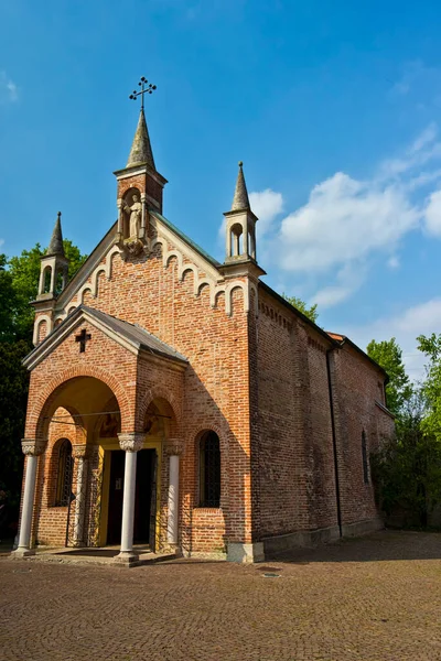 Mică Biserică Din Sant Antonio Padova Situată Camposampiero Mai 2018 — Fotografie, imagine de stoc