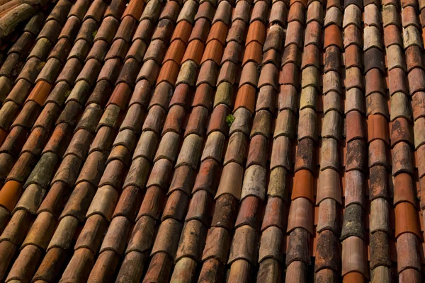 Close Texture Brown Roof — Stock Photo, Image