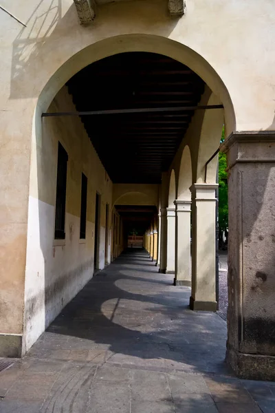 Gallery Columns Padua Veneto Italy — Stock Photo, Image