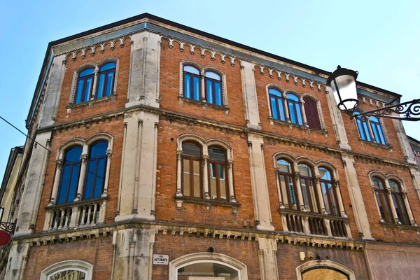 Historic Palace Padua Altinate Street Veneto Italy — Stock Photo, Image