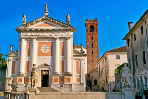 Abbazia Santa Maria Assunta San Liberale Castelfranco Veneto Treviso — Foto Stock