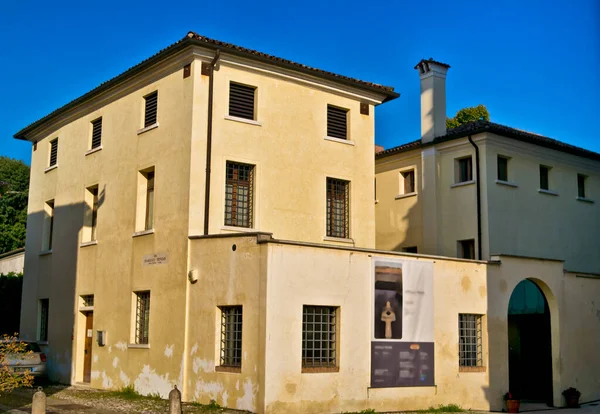 Giorgionen Museo Castelfranco Venetossa Heinäkuuta 2017 Castelfranco Veneto Treviso Italia — kuvapankkivalokuva