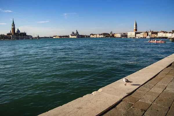 Вид Лагуну Венеції Венето Італія — стокове фото