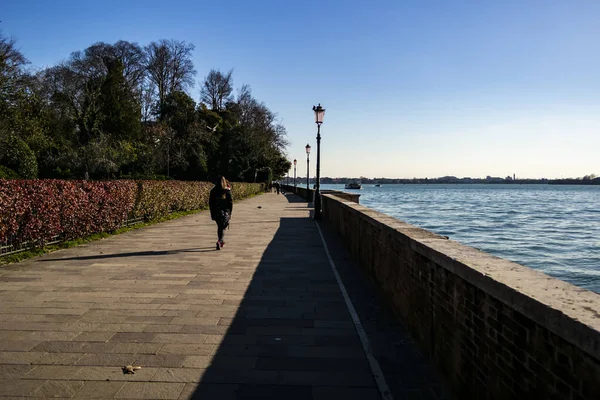 Venedik Veneto Talya Daki Göle Bakın — Stok fotoğraf