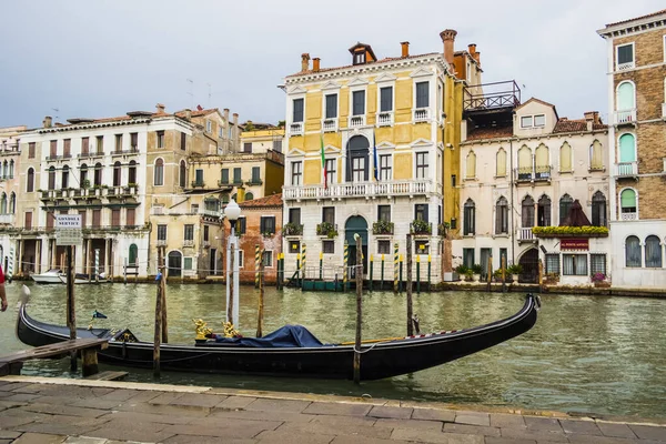 대운하를 바라본 베니스의 2017 베네치아 베네토 이탈리아 — 스톡 사진