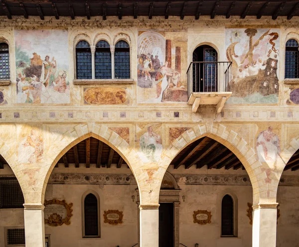 Blick Auf Die Fassade Der Kathedrale Von Conegliano Treviso Italien — Stockfoto