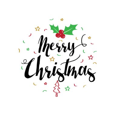 Noktalı ve renkli süslemeli mutlu noeller.