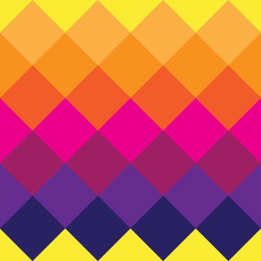  Renkli arkaplan ile kusursuz desenli geometrik süsleme