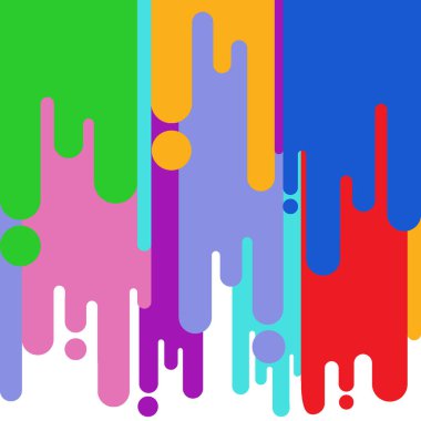 güzel renkli vektör arkaplan sanatı ve yuvarlak şekilli grafik