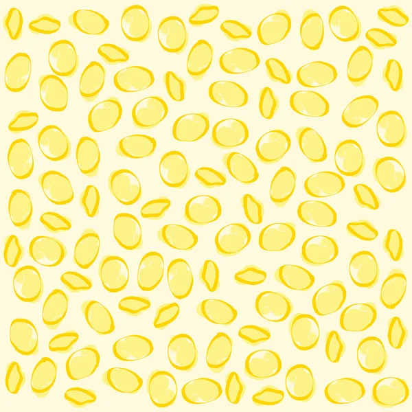 Orecchiette pattern Italian pasta. Vector — Stock vektor