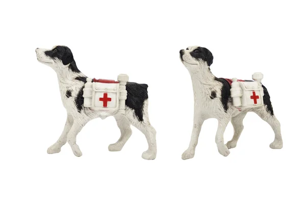 Isolated medic dog toy photo. — Stock Photo, Image