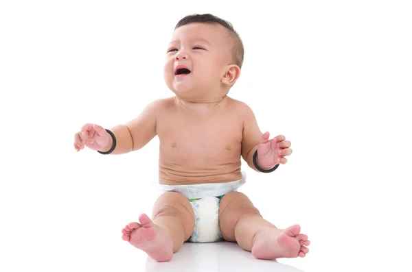 Gelukkig Aziatische baby — Stockfoto