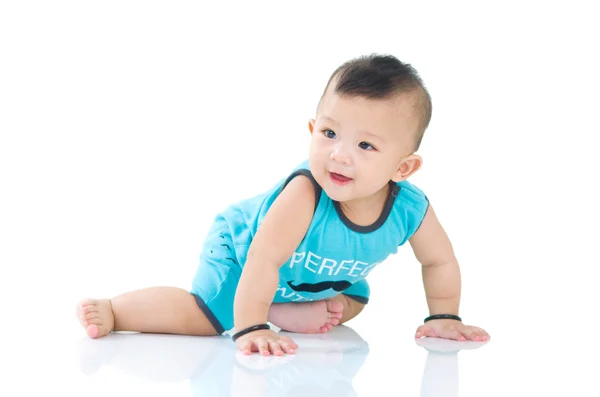 Gelukkig Aziatische baby — Stockfoto