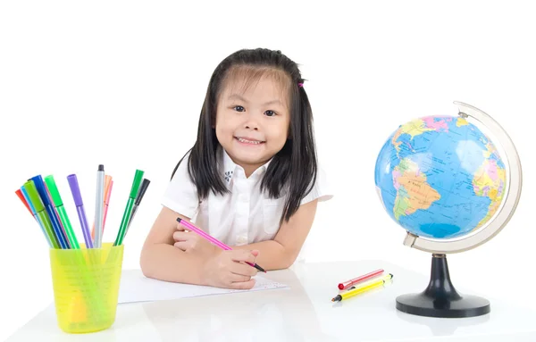 Menina asiática feliz — Fotografia de Stock