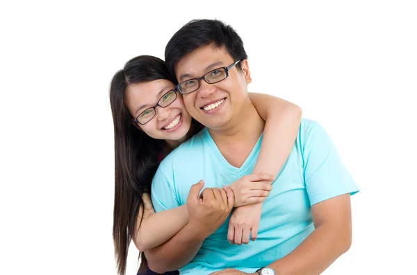 Feliz pareja asiática — Foto de Stock