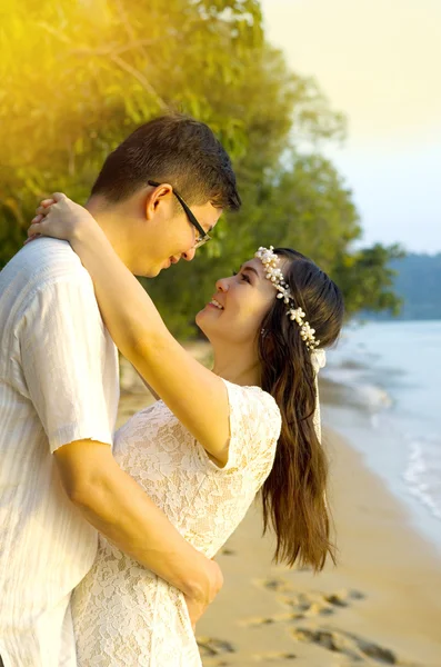 Asiatico matrimonio coppia — Foto Stock