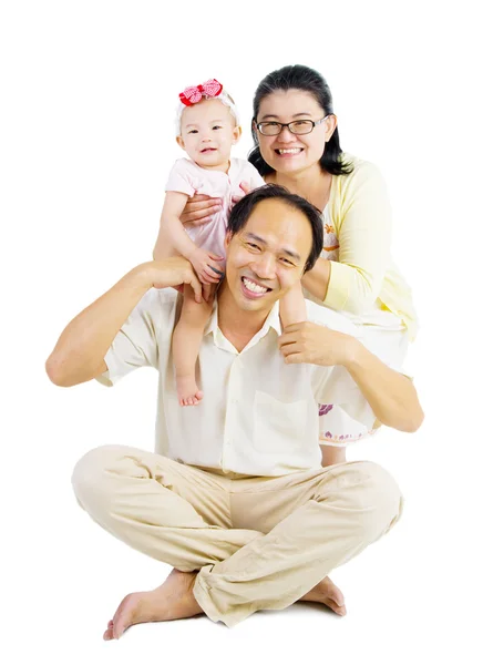 Familia feliz. — Foto de Stock