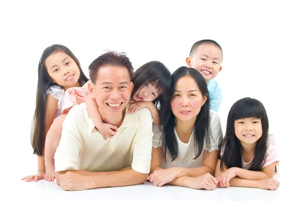 Asian family — Stock Photo, Image