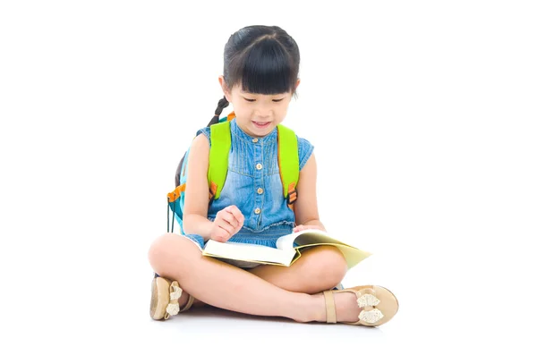 Asiática menina pré-escolar — Fotografia de Stock