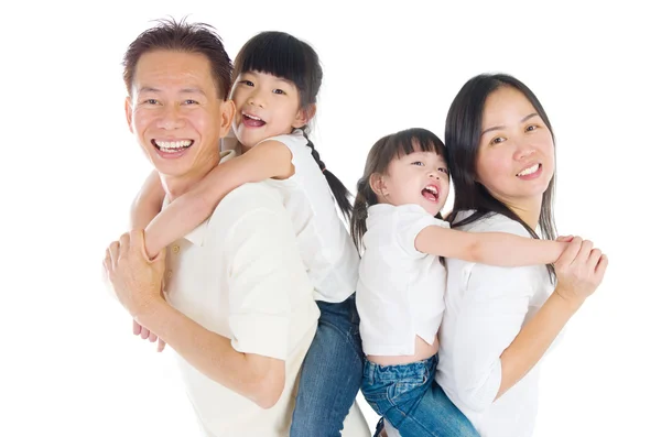 Asian family — Stock Photo, Image